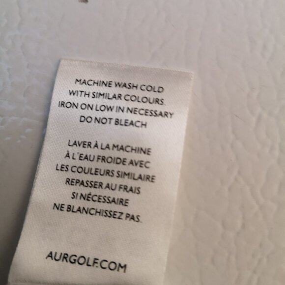 2 / $30.00 - A/U/R Ladies Size Large Sleeveless Black & White Check Golf Shirt - Picture 5 of 5